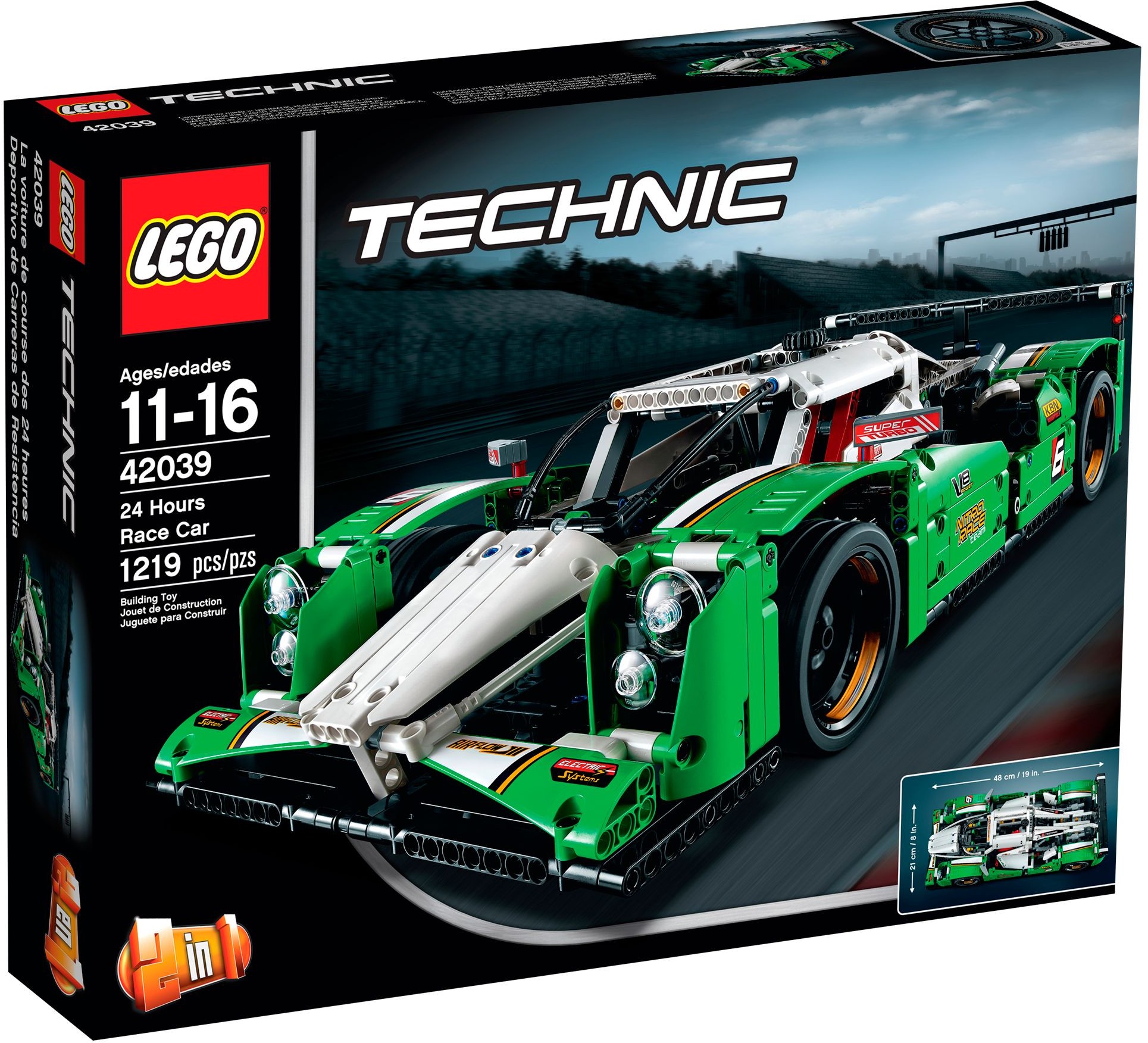 Конструктор LEGO Technic 42039 1219 дет. - фото 1