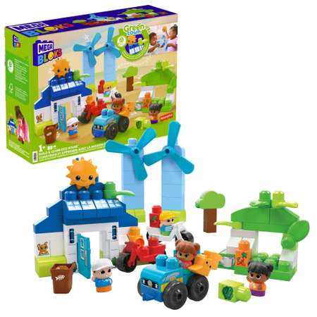 Конструктор Mega Bloks Green Town Build and Learn блочный