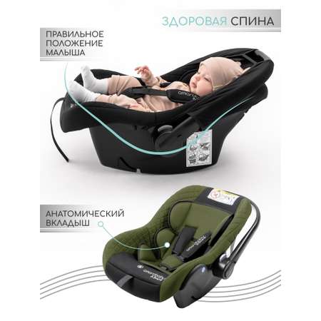 Автокресло Amarobaby Baby comfort 0 (0 -13 кг) зеленый
