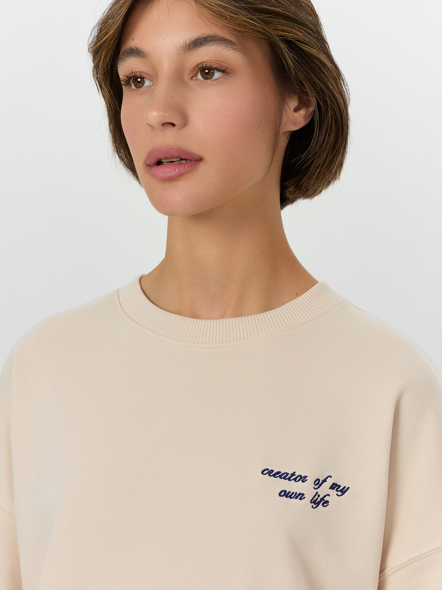 Свитшот Mark Formelle (Марк Формэль) 122813/1/экрю - фото 7