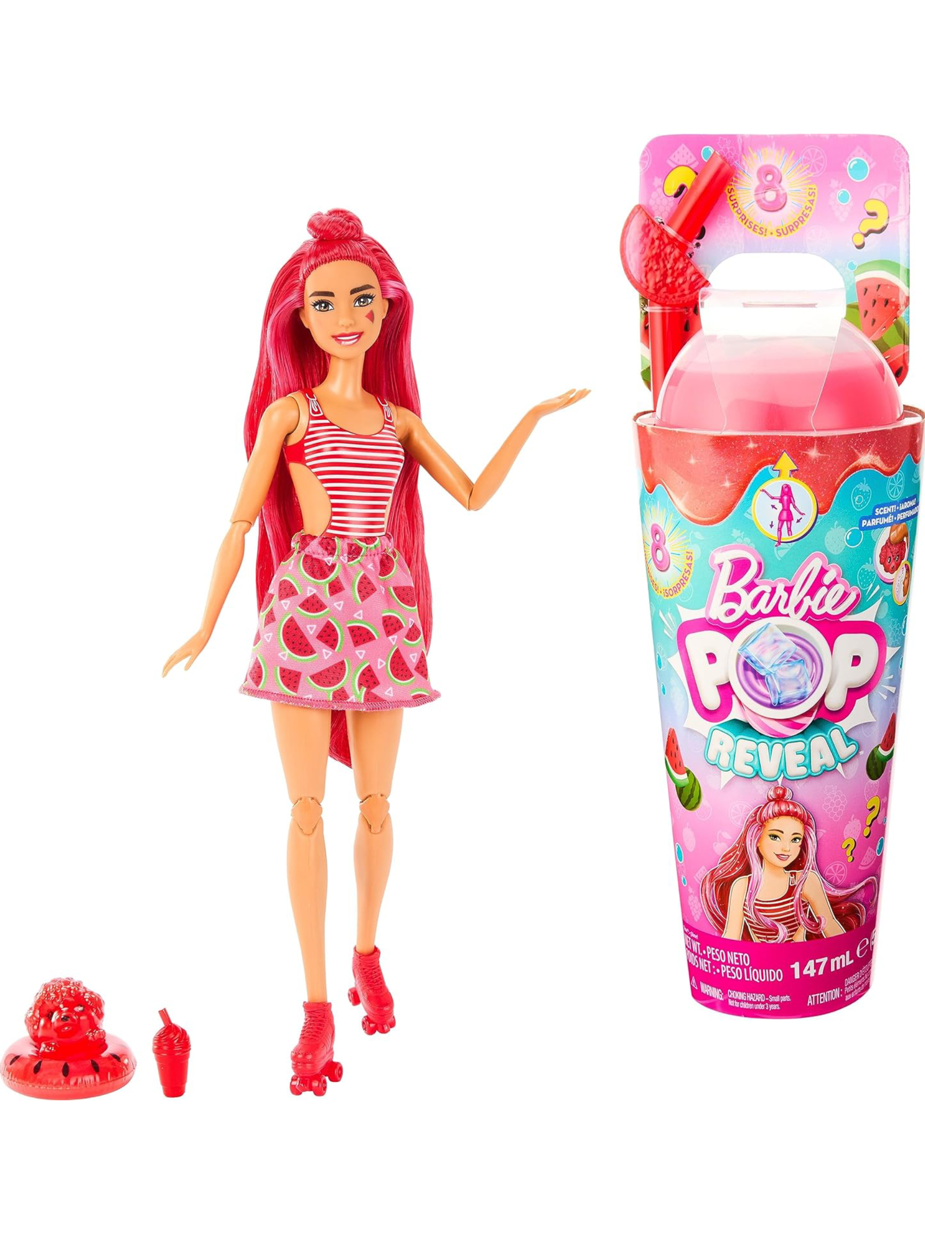 Кукла модельная Barbie Pop Reveal Сочные фрукты 00-00018795 - фото 1