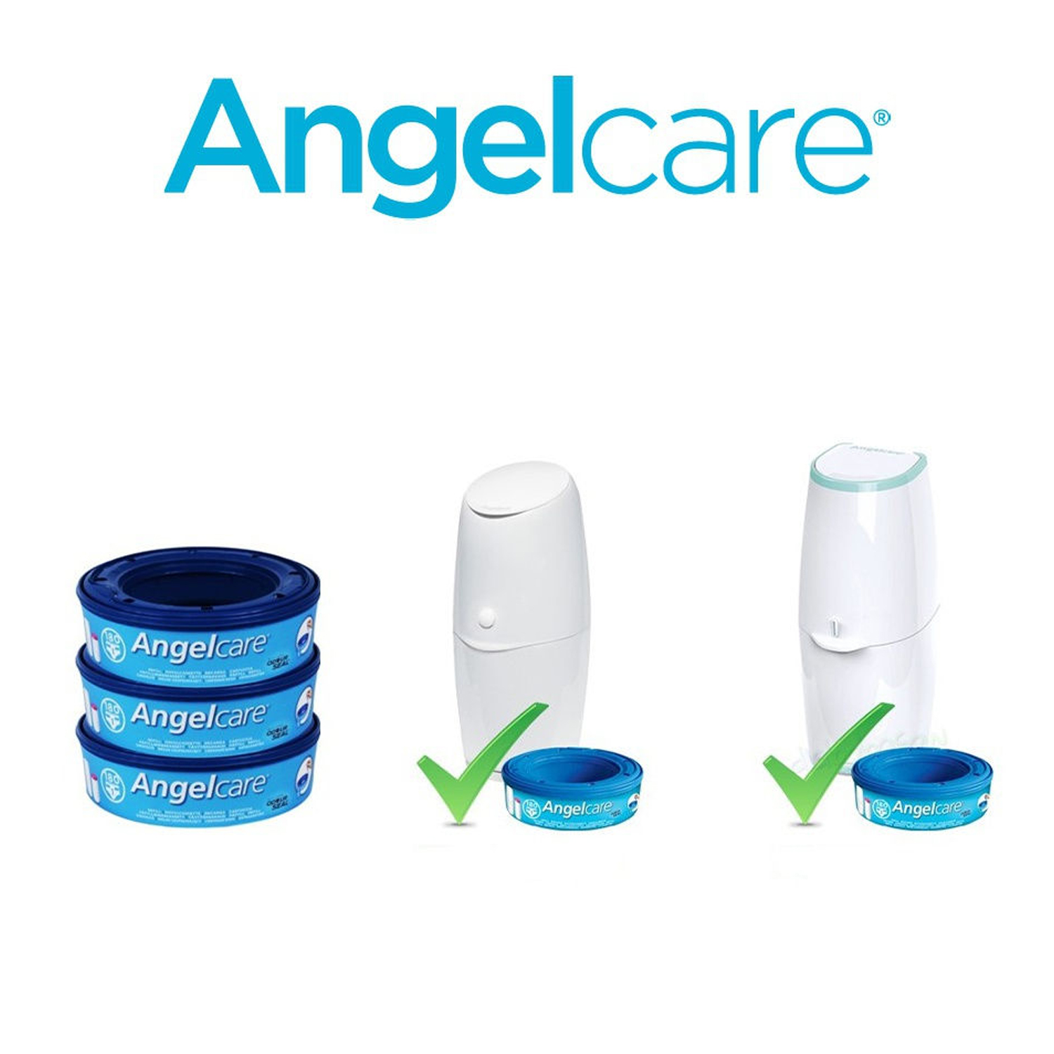 Кассета для накопителя подгузников Angelcare сменная 3шт AR9003-EU - фото 9