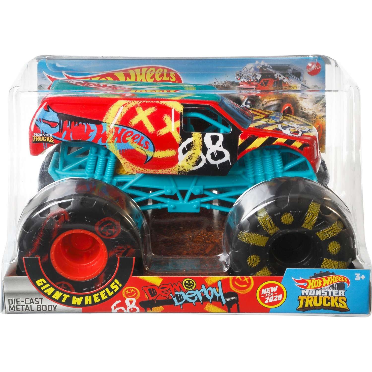 Автомобиль Hot Wheels Демо Дерби 1:24 FYJ83 - фото 2