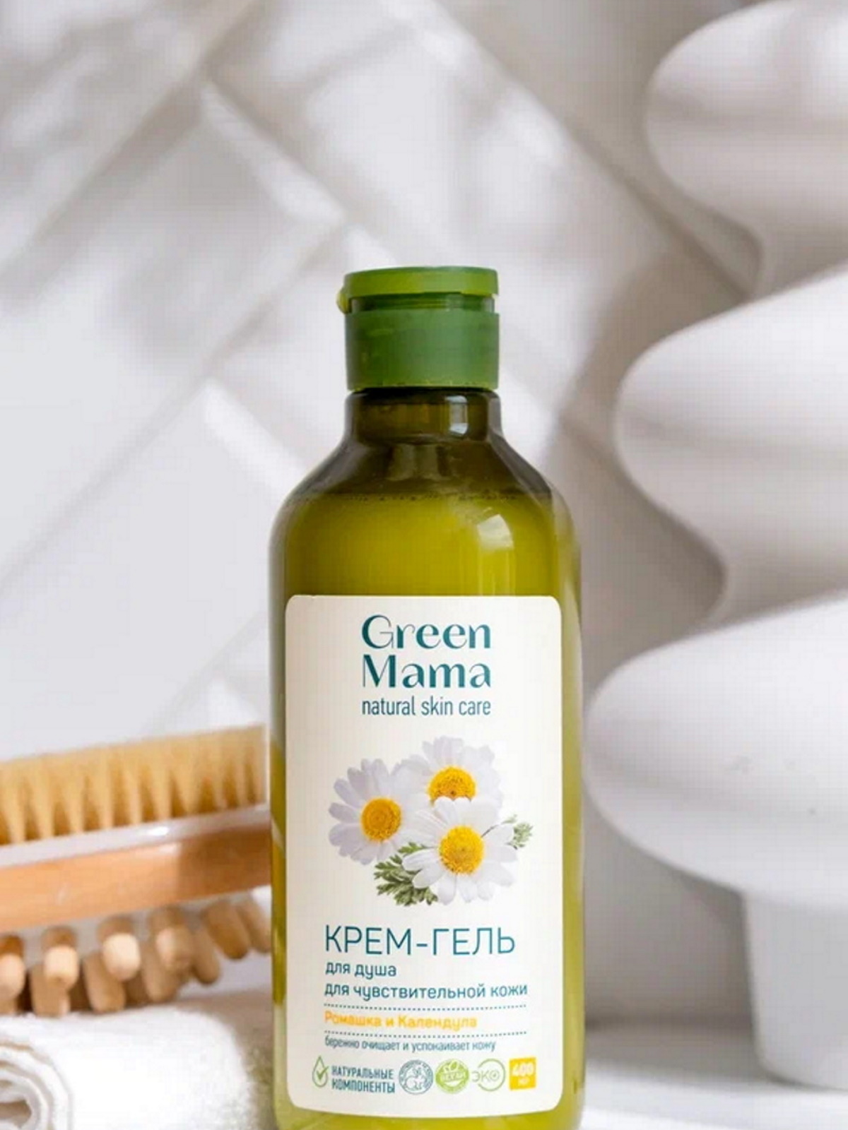 Гель-крем Green Mama для чувствительной кожи 400 мл - фото 5