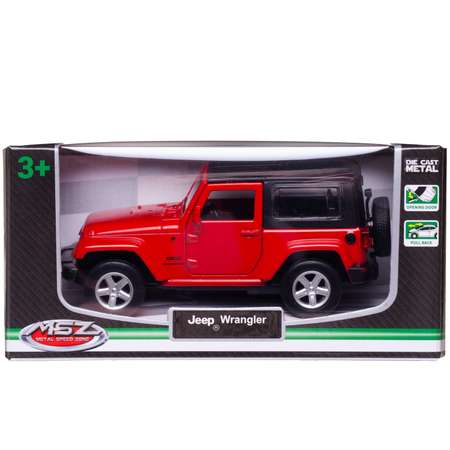 Автомобиль Abtoys Jeep MSZ 1:43