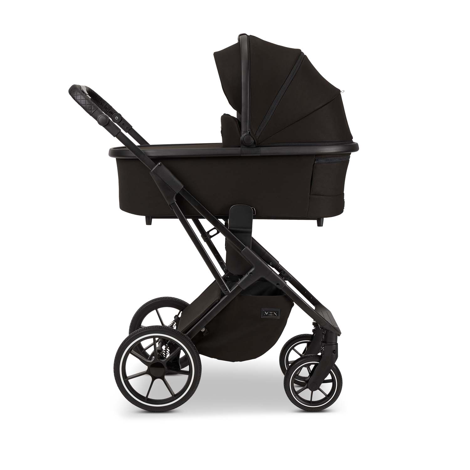 Коляска 2в1 Moon Piu Black - фото 5