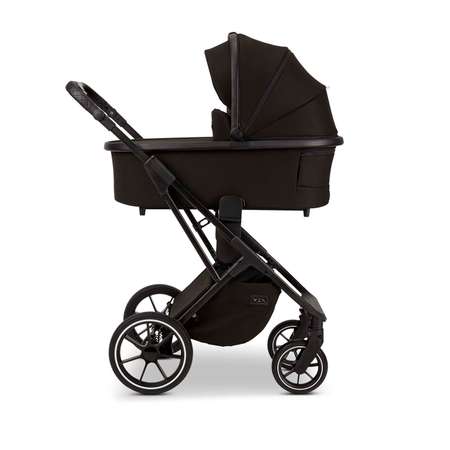 Коляска 2в1 Moon Piu Black
