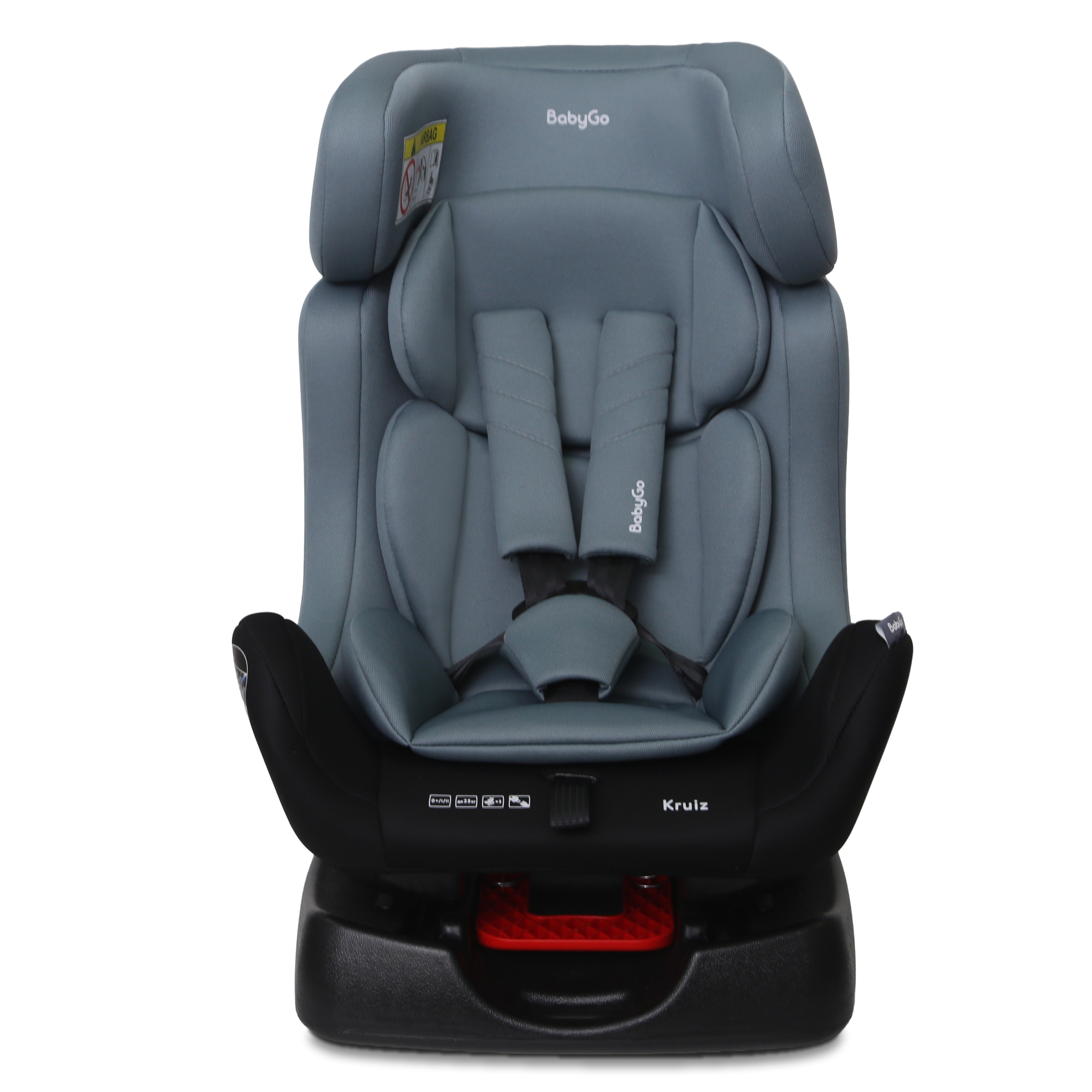 Автокресло BabyGo Kruiz New 0+/1/2 (0-25 кг) зеленый - фото 1