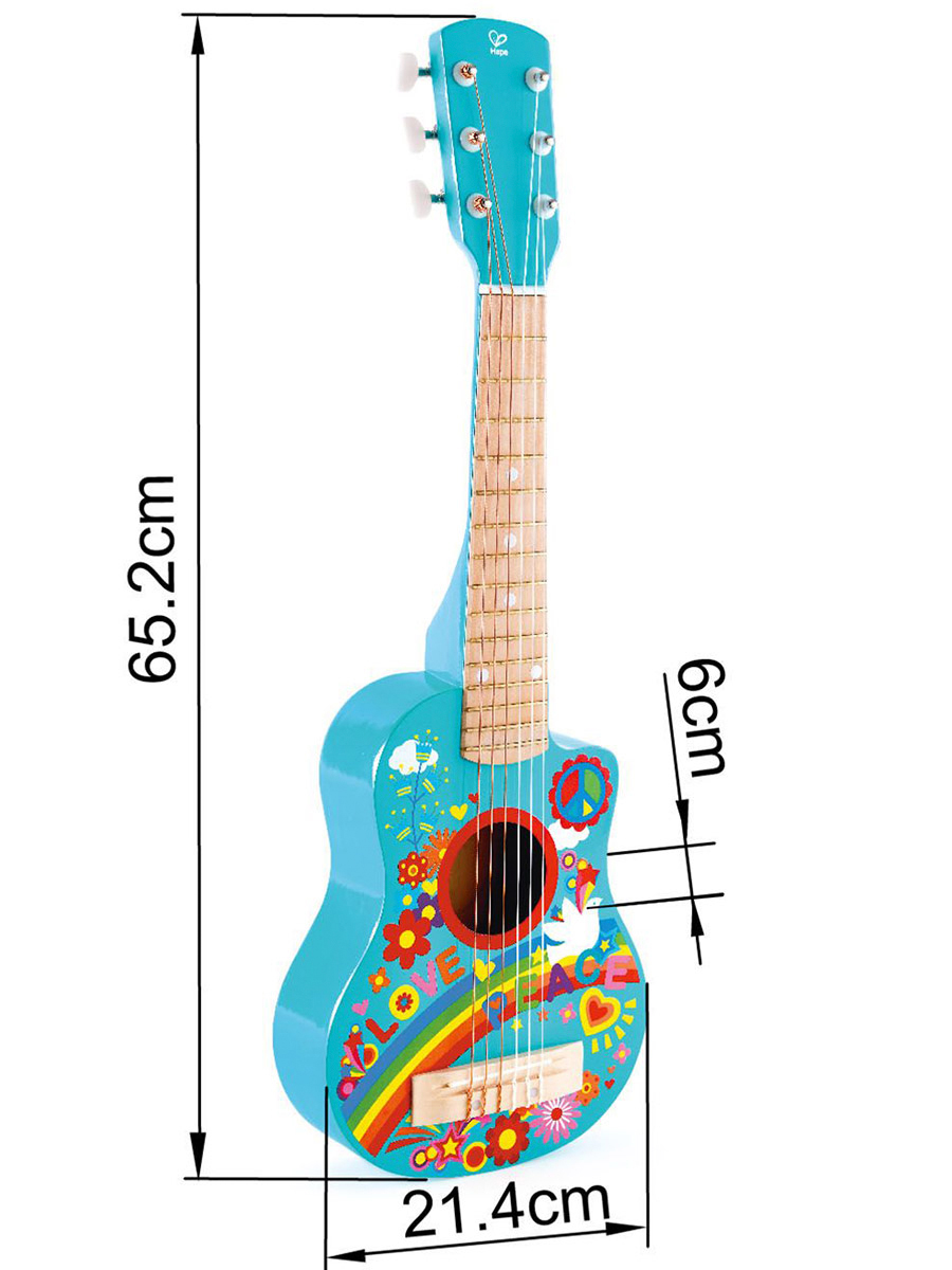 Игрушка музыкальная Hape Цветы гитара - фото 7