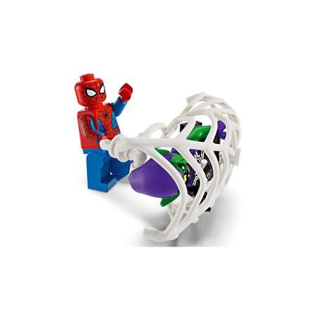 Конструктор LEGO Marvel Super Heroes Spider-Man Car and GreenGoblin блочный