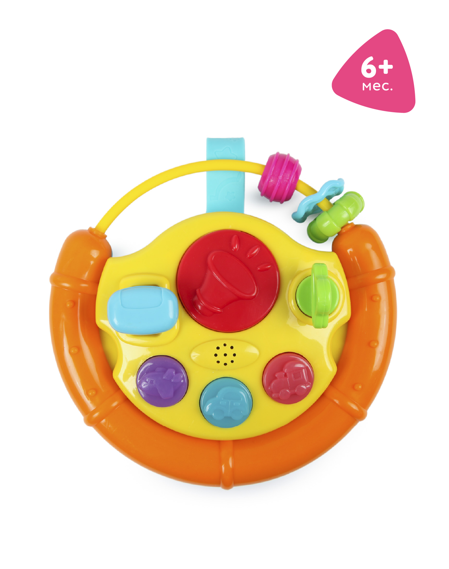 Изображение товара Игрушка BabyGo Автомобилист тренажер для малышей с звуками и огоньками