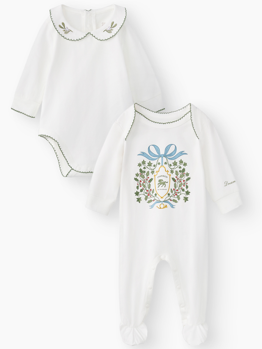 Боди и комбинезон Happy Baby 88629-0_milky-blazon - фото 1