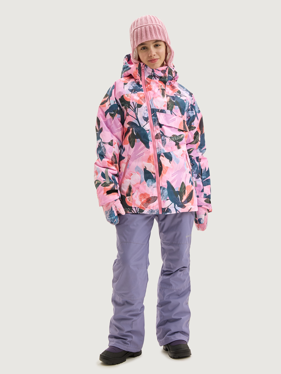 Костюм NIKASTYLE 7з2425 розовый/инжир - фото 1