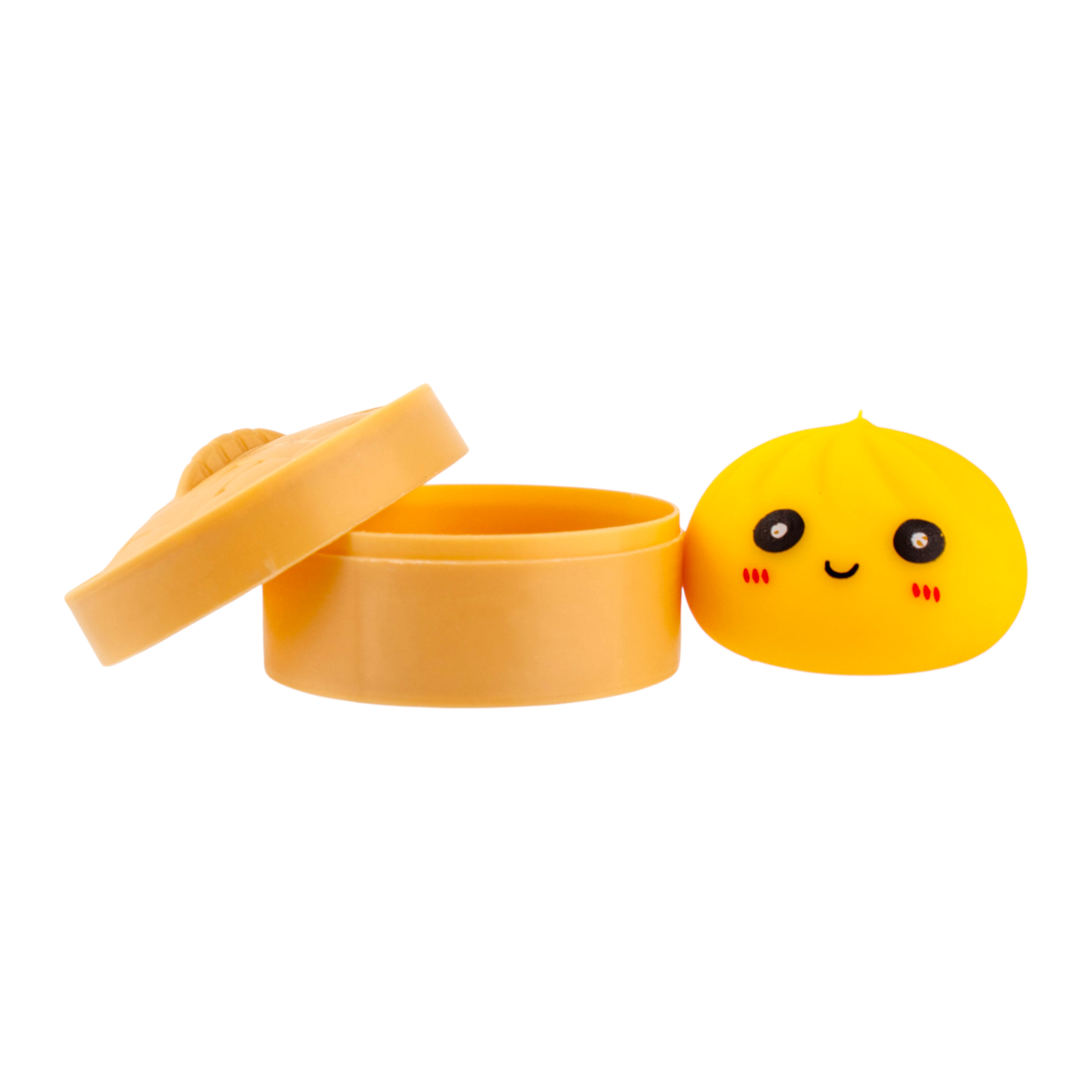Игрушка-антистресс KiddiePlay сквиш Пельмень Дамплинг Маленький - фото 6