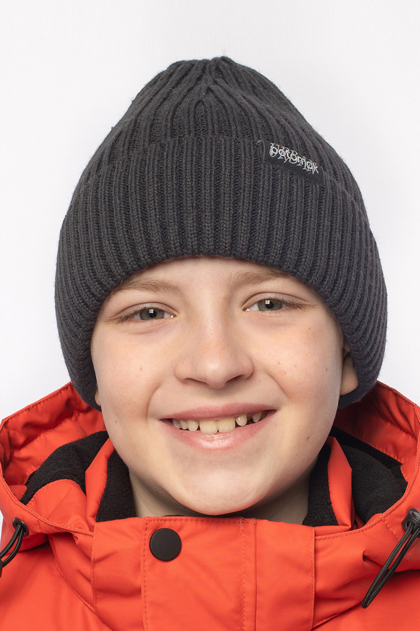 Шапка Potomok 14w24-238тсер - фото 1