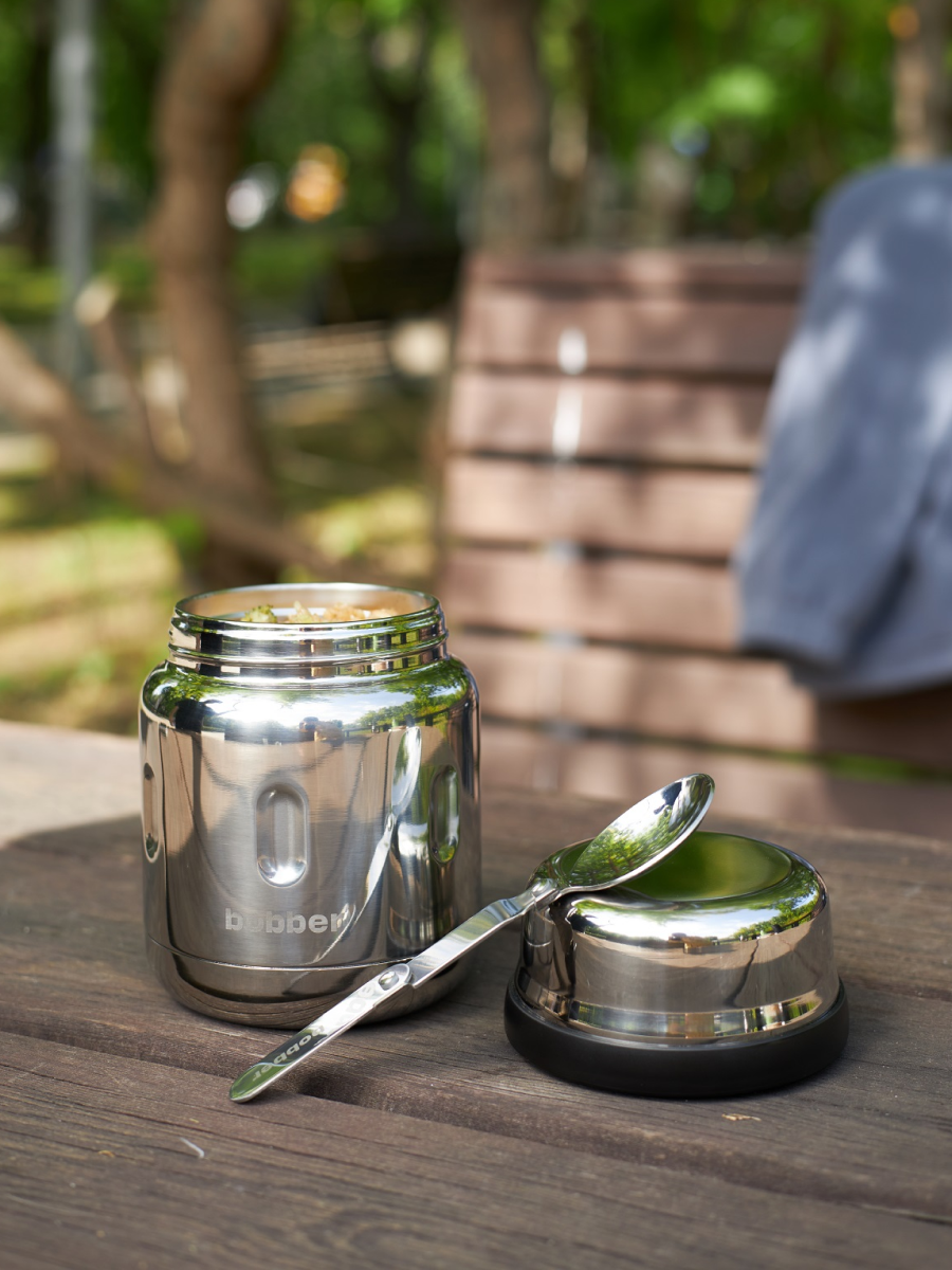 Термос для еды 470 мл Bobber Jerrycan зеркальный - фото 6