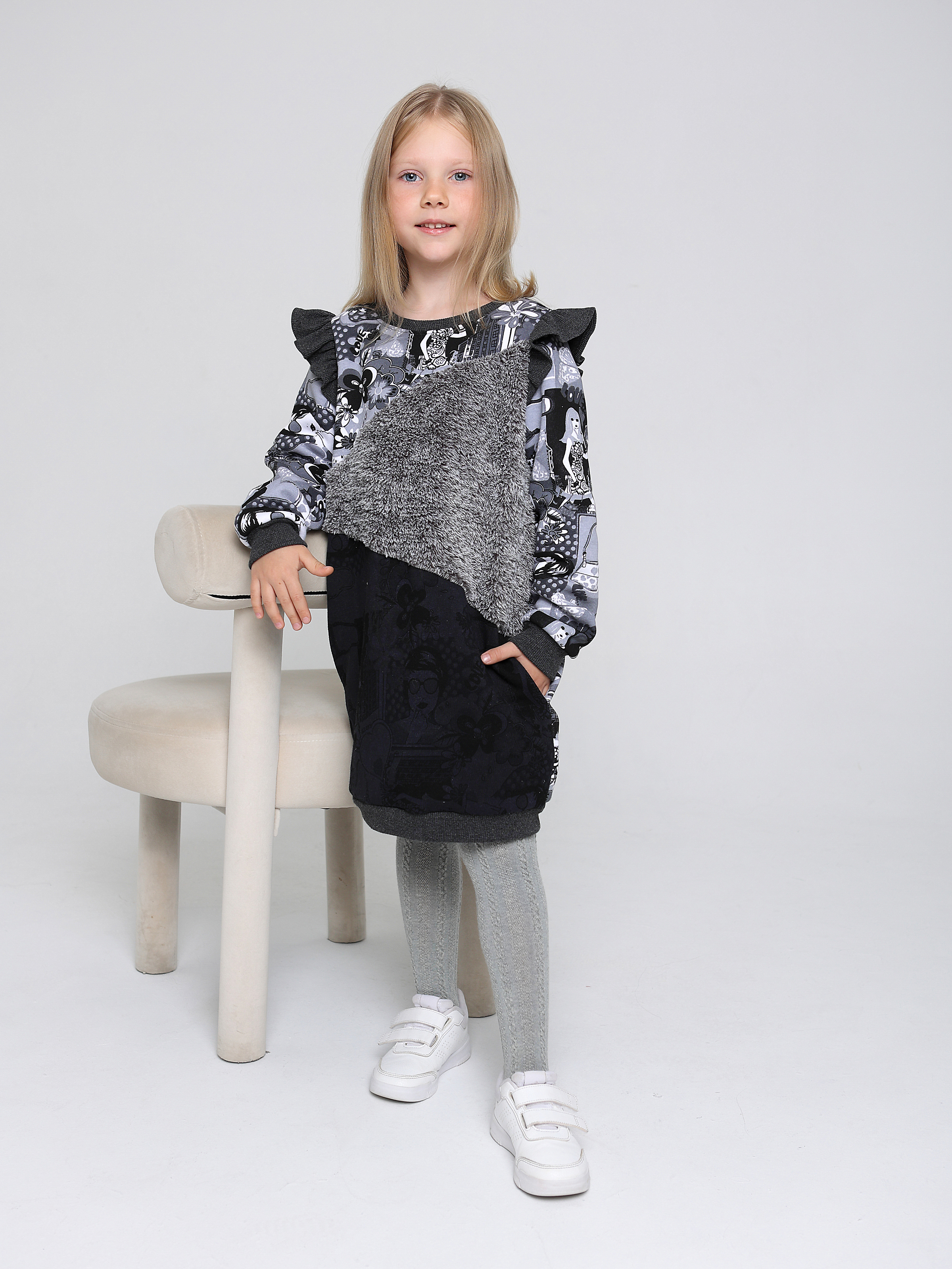 Платье-худи АЙАС 27-644-25-01 - фото 10