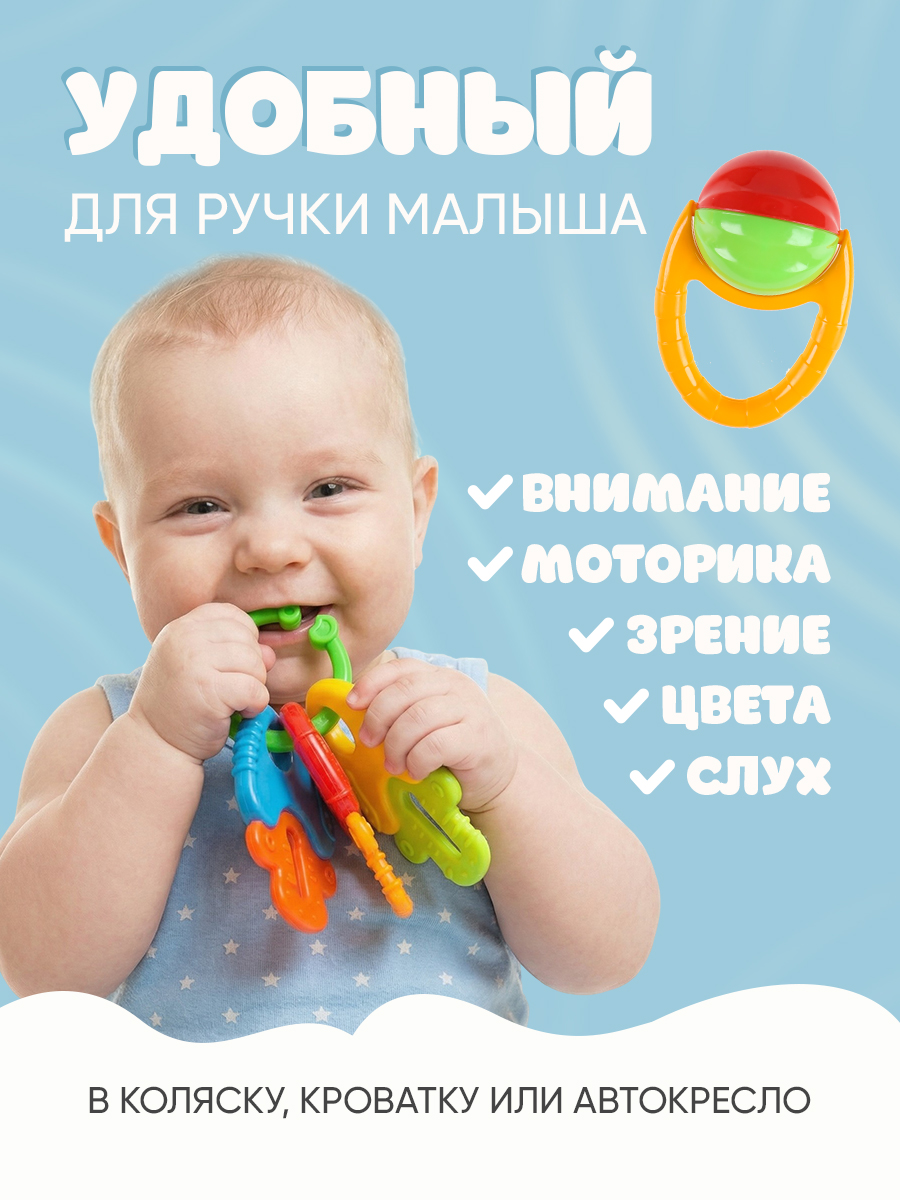 Игрушка Рыжий кот погремушка - фото 4