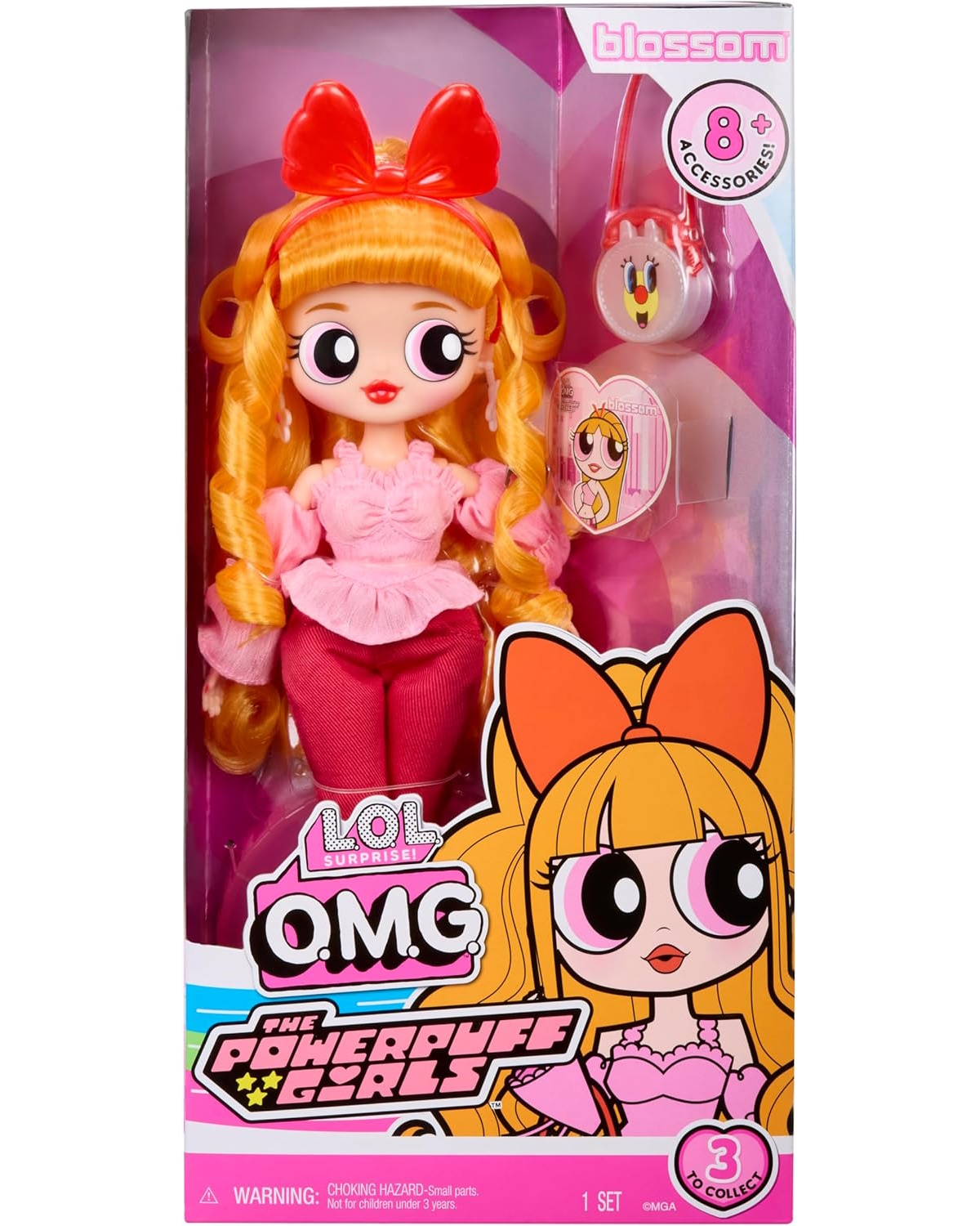 Кукла модельная L.O.L. Surprise! OMG Powerpuff Girls Blossom 542827 - фото 8