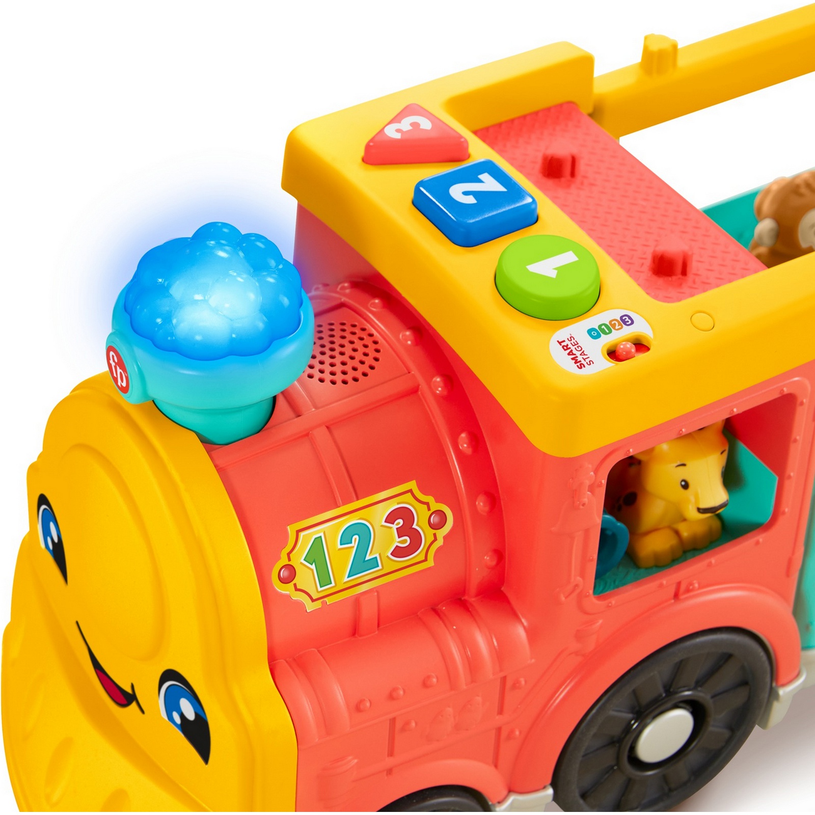 Экскаватор Fisher Price Little People АБВ-экспресс - фото 28