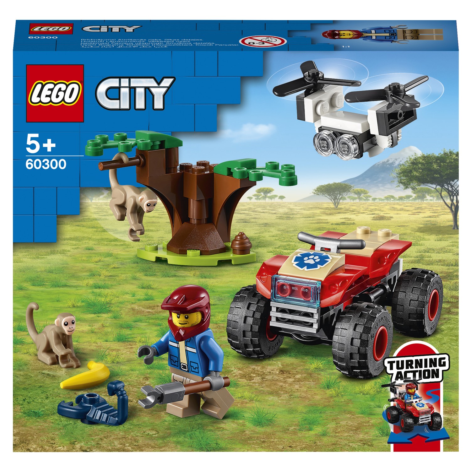 Конструктор LEGO City Wildlife Rescue ATV - фото 2