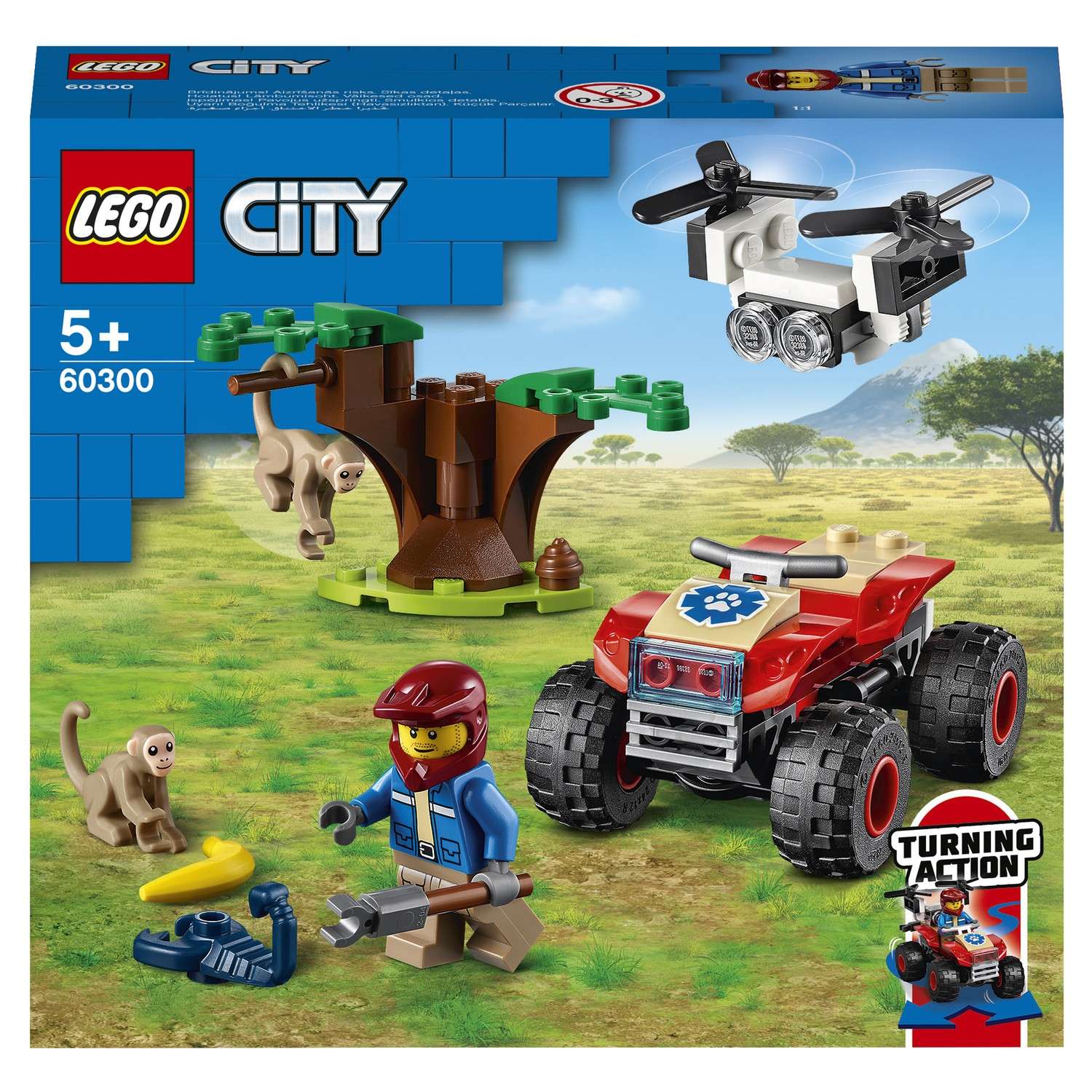Конструктор LEGO City Wildlife Rescue ATV - фото 2