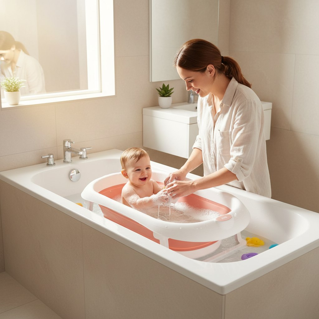 Ванночка Rant складная розовый - фото 1