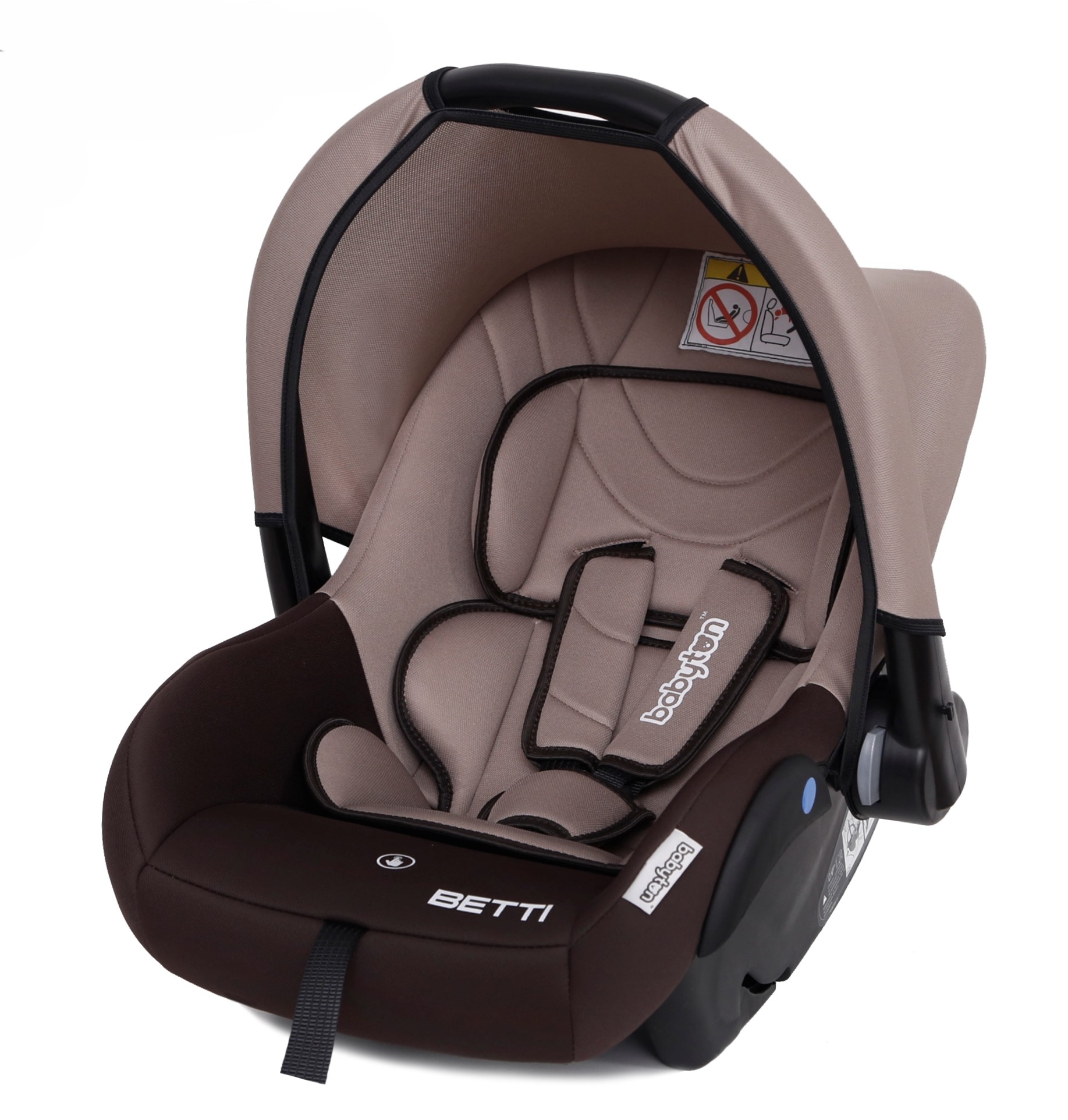 Автокресло Babyton Betti Mokko 0 (0 -13 кг) бежевый - фото 1