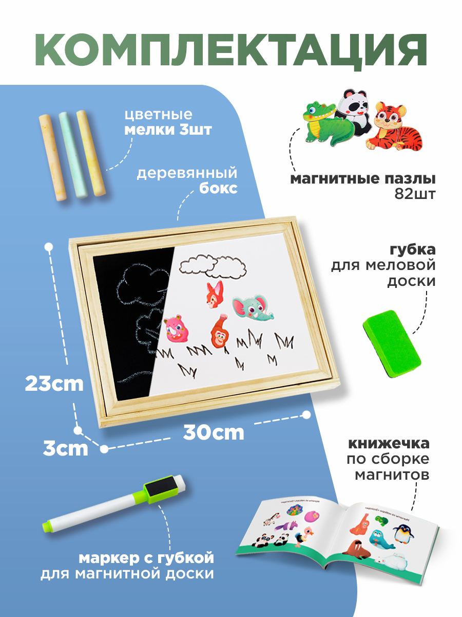 Грифельная доска Bluepink Hearts - фото 2
