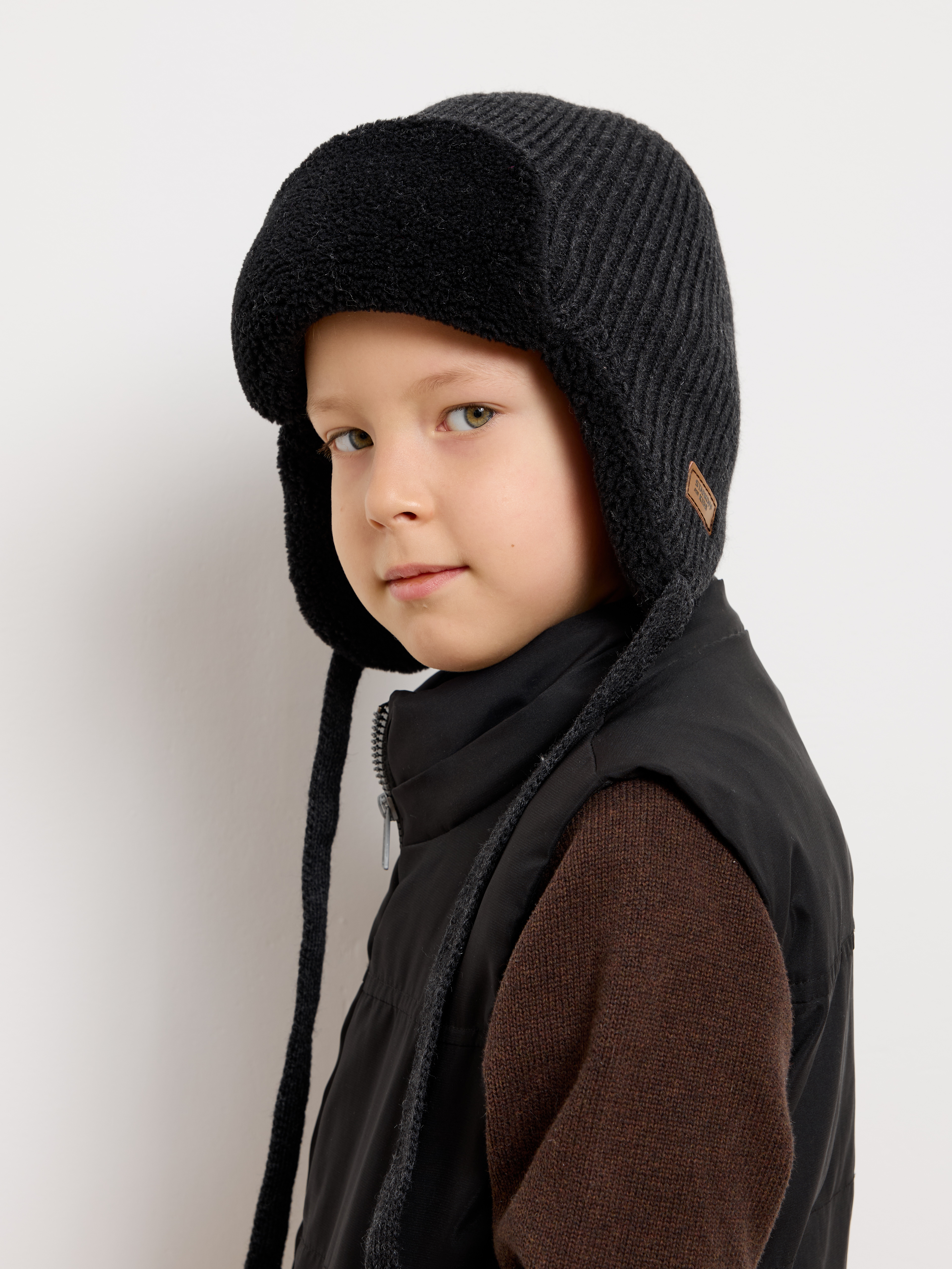 Шапка-ушанка Starkoff Kids Д301105 - фото 2