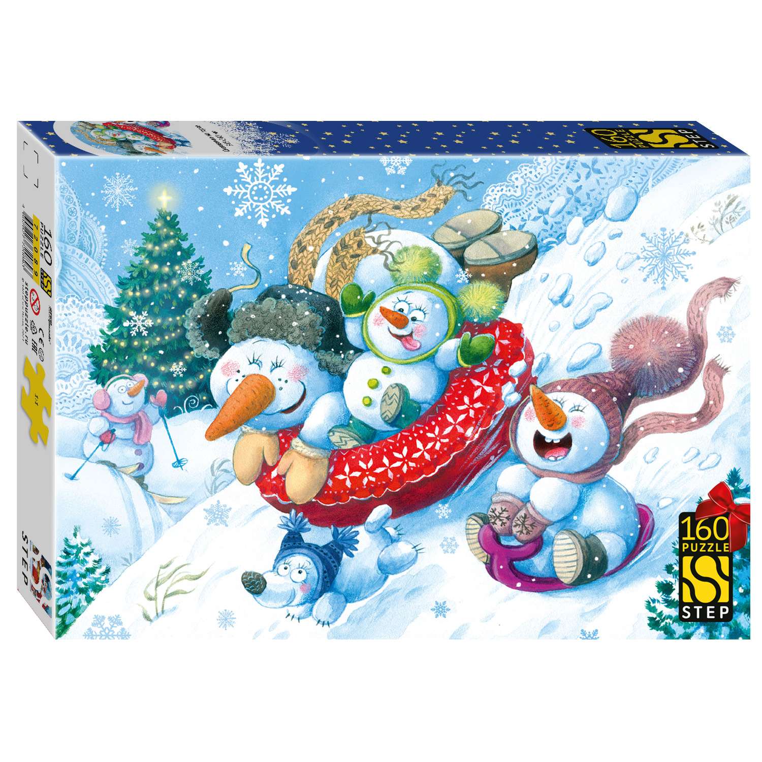 Пазл Step Puzzle Новогодние приключения классический в ассортименте - фото 3