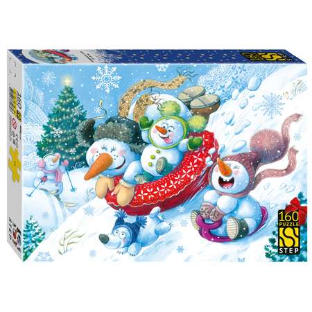 Пазл Step Puzzle Новогодние приключения классический в ассортименте