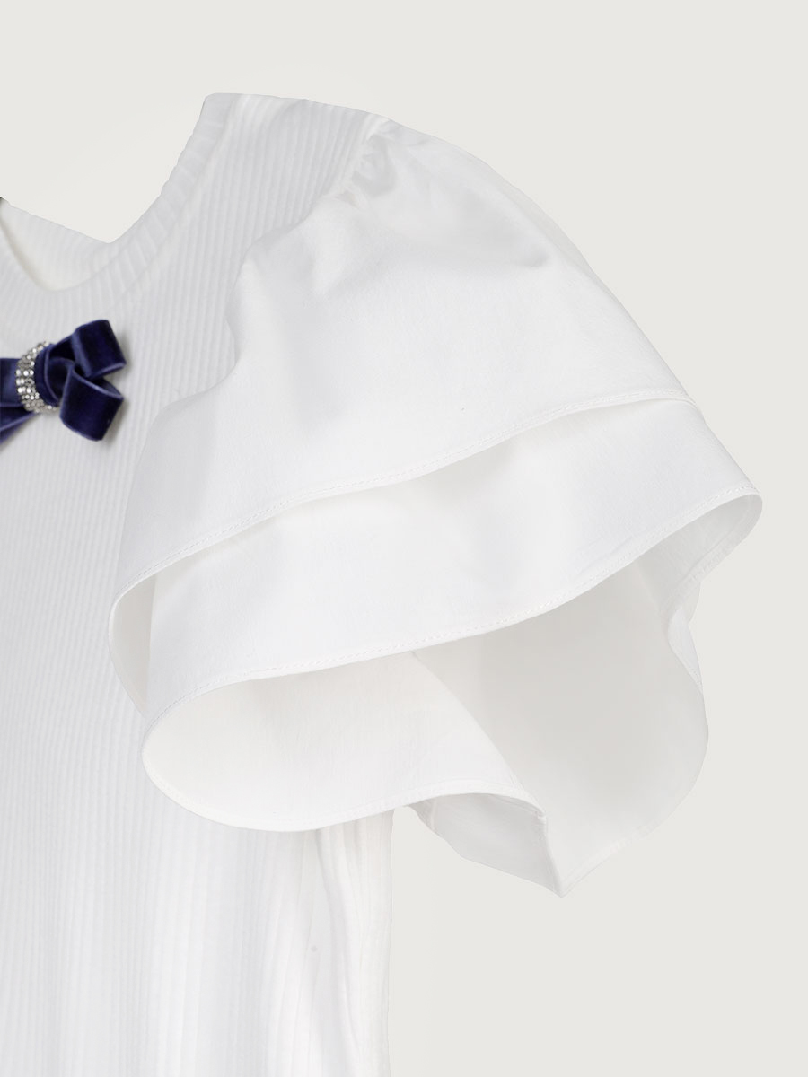 Блузка NIKASTYLE 4ш21625 белый - фото 14