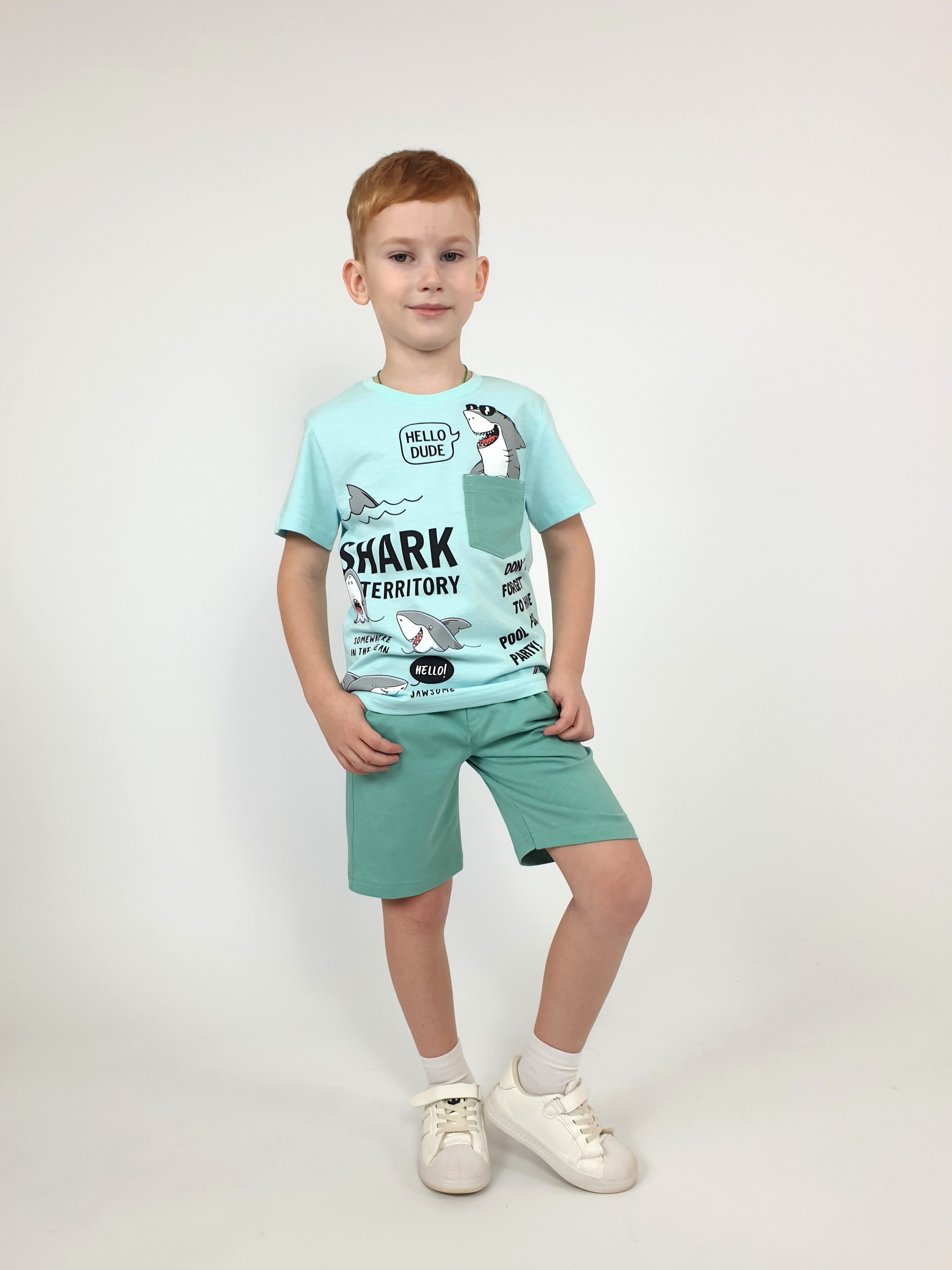 Футболка и шорты Luneva 01-85-9. - фото 7