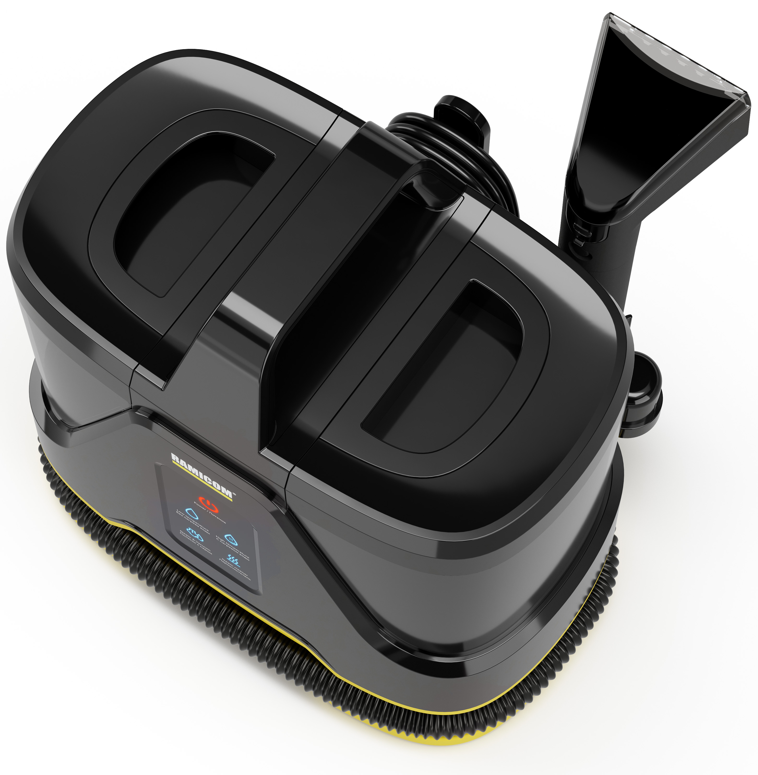 Моющий пылесос с горячим паром Ramicom RWC3500 для чистки мебели ковров авто и дома - фото 14