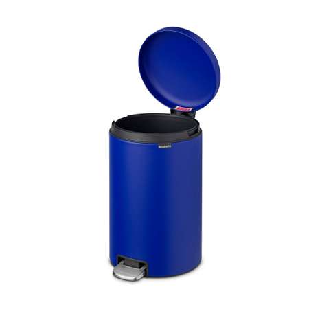Бак мусорный Brabantia NewIcon с педалью минерально синий 20л 206887
