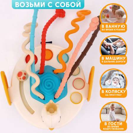 Игрушка TIPTOPOLIS погремушка Лебедь