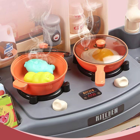 Игрушечная кухня SHARKTOYS с аксессуарами: 21 шт.