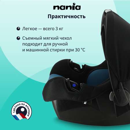 Автокресло Nania Beone Petrol 0 (0 -13 кг)