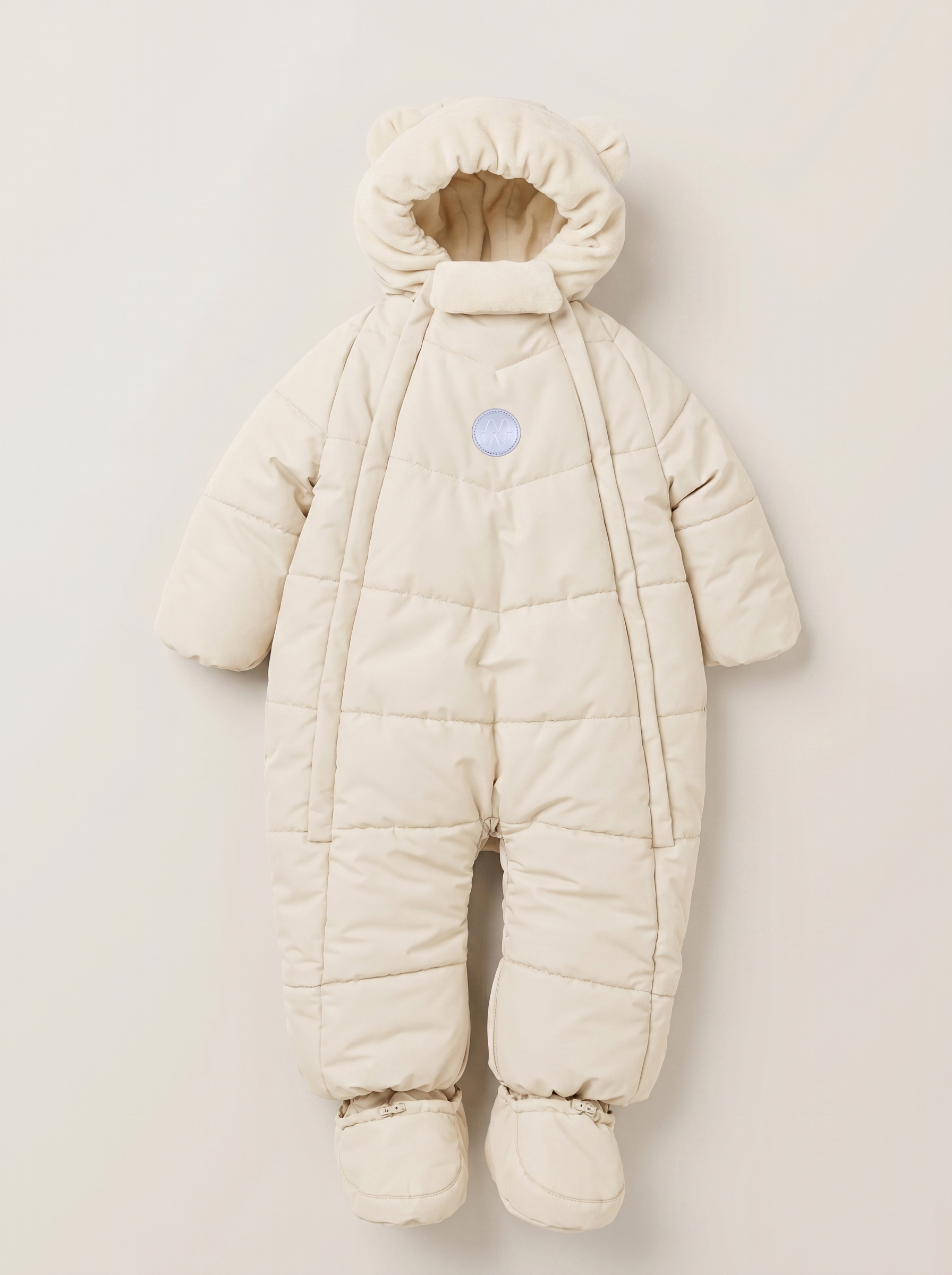 Комбинезон NIKASTYLE 8з0126 крем - фото 10