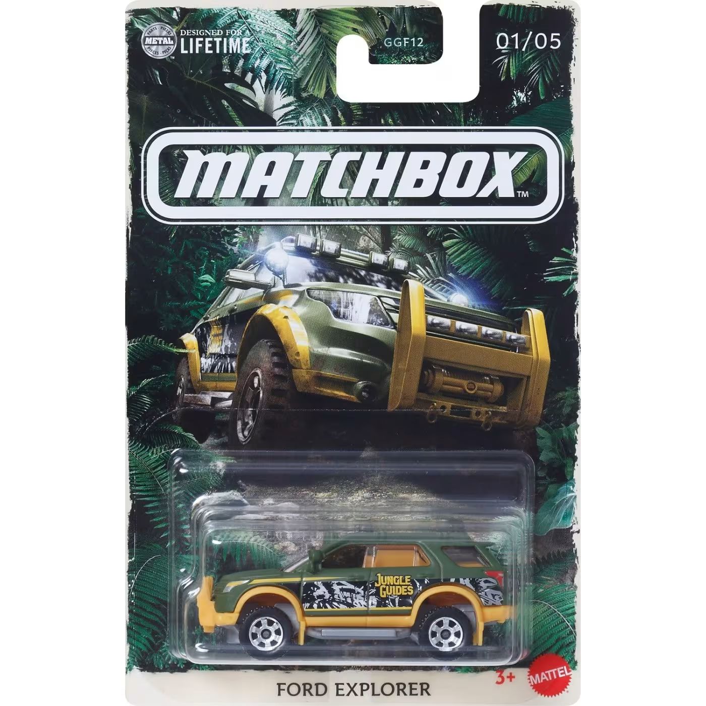 Автомобиль Matchbox Ford Explorer 1:64 GGF12/JCG57 - фото 5