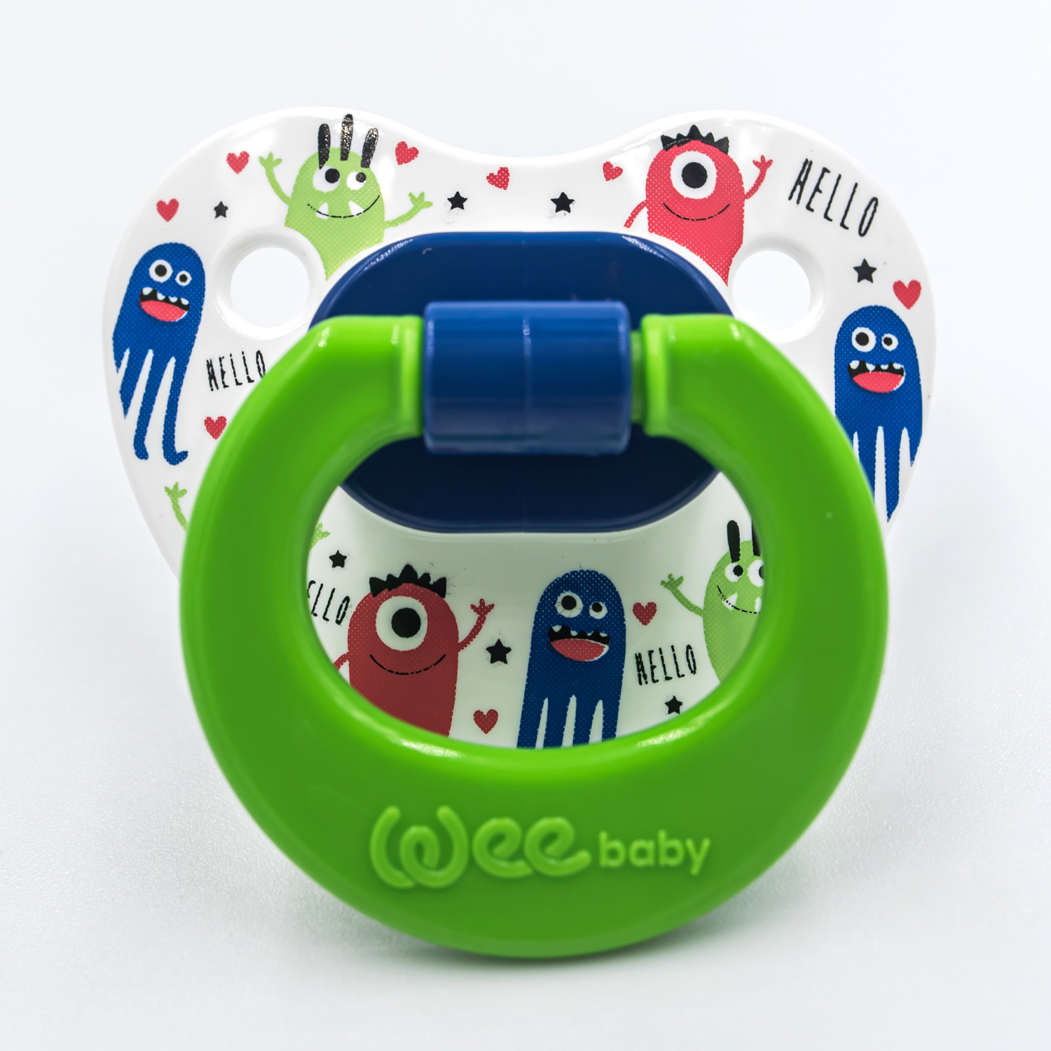 Пустышка WeeBaby ортодонтическая от 18 мес. - фото 3