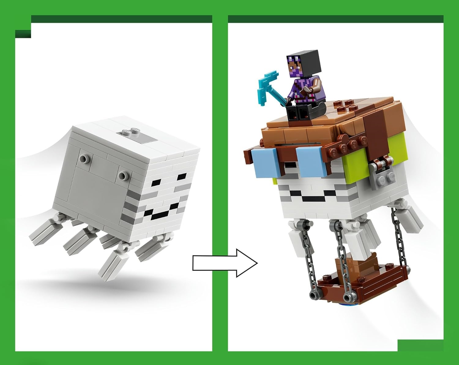 Конструктор LEGO Minecraft Станция гастов 754 дет. - фото 6