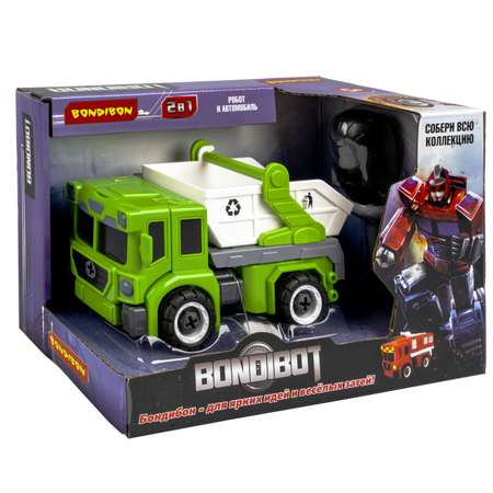 Фигурка Bondibon трансформер Робот Машина 2в1