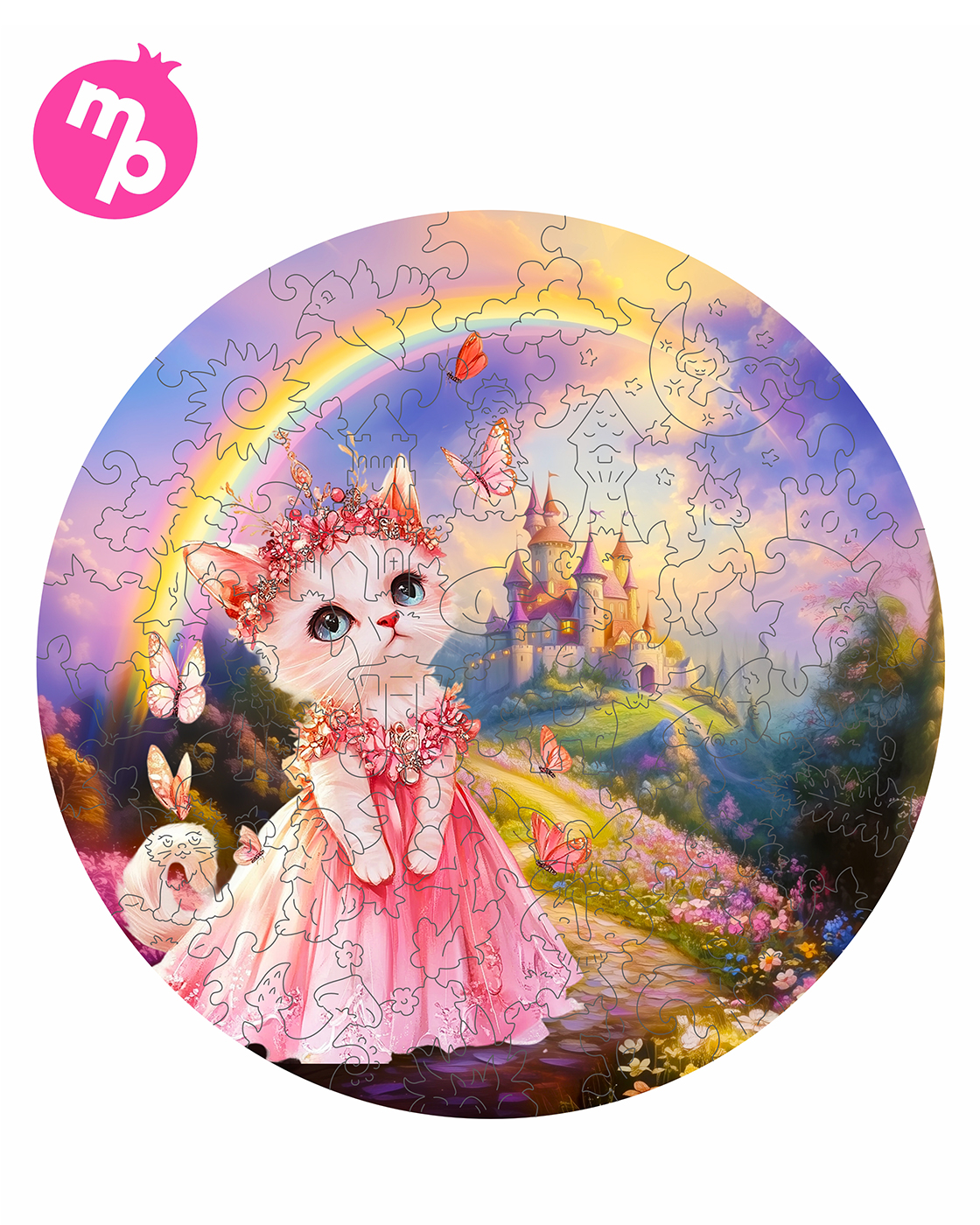 Пазл 1TOY Кошечка Моника деревянный - фото 7