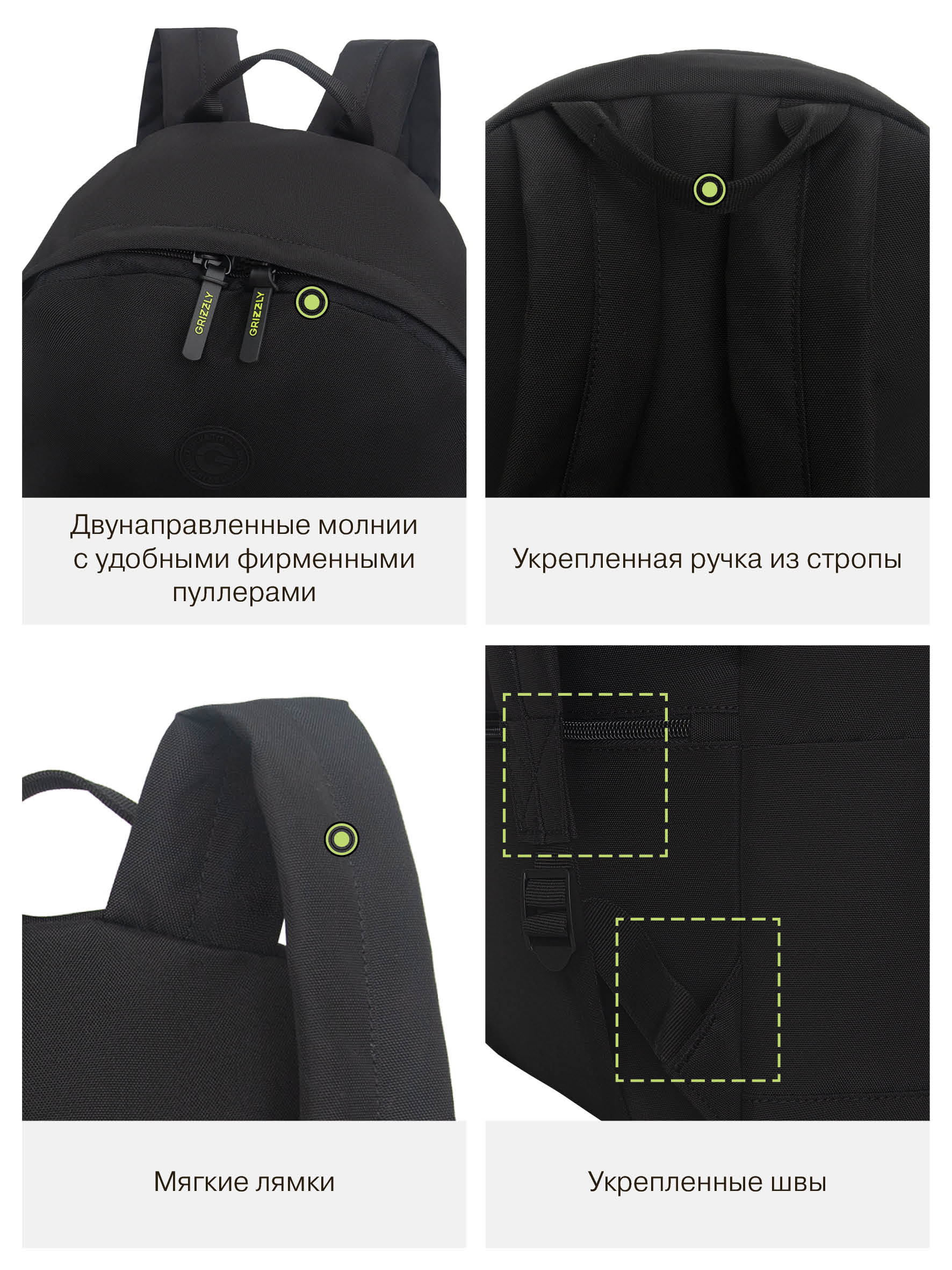 Рюкзак Grizzly для мальчика - фото 11