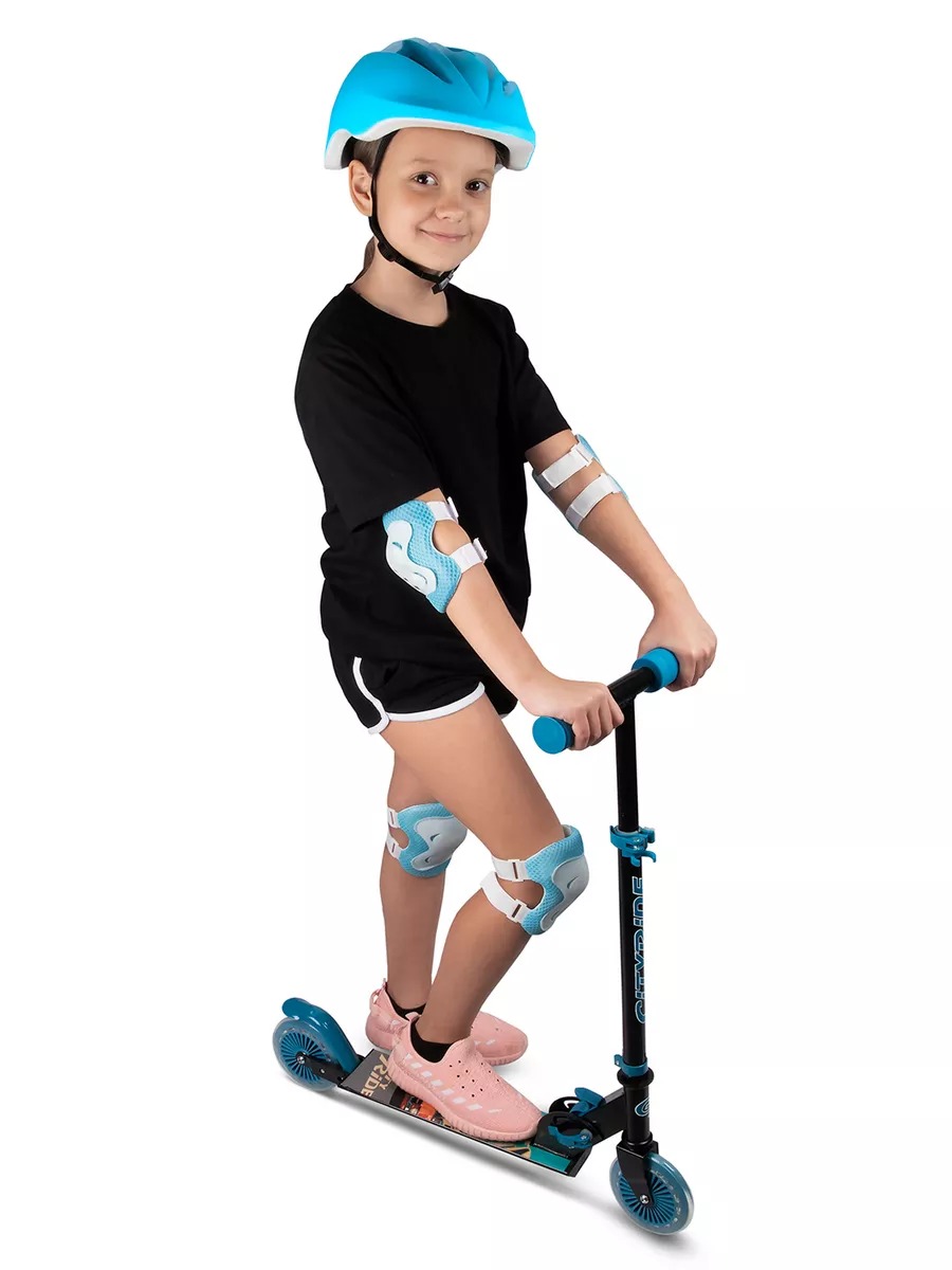 Наколенники, налокотники, шлем, перчатки CITYRIDE 50-56 - фото 28