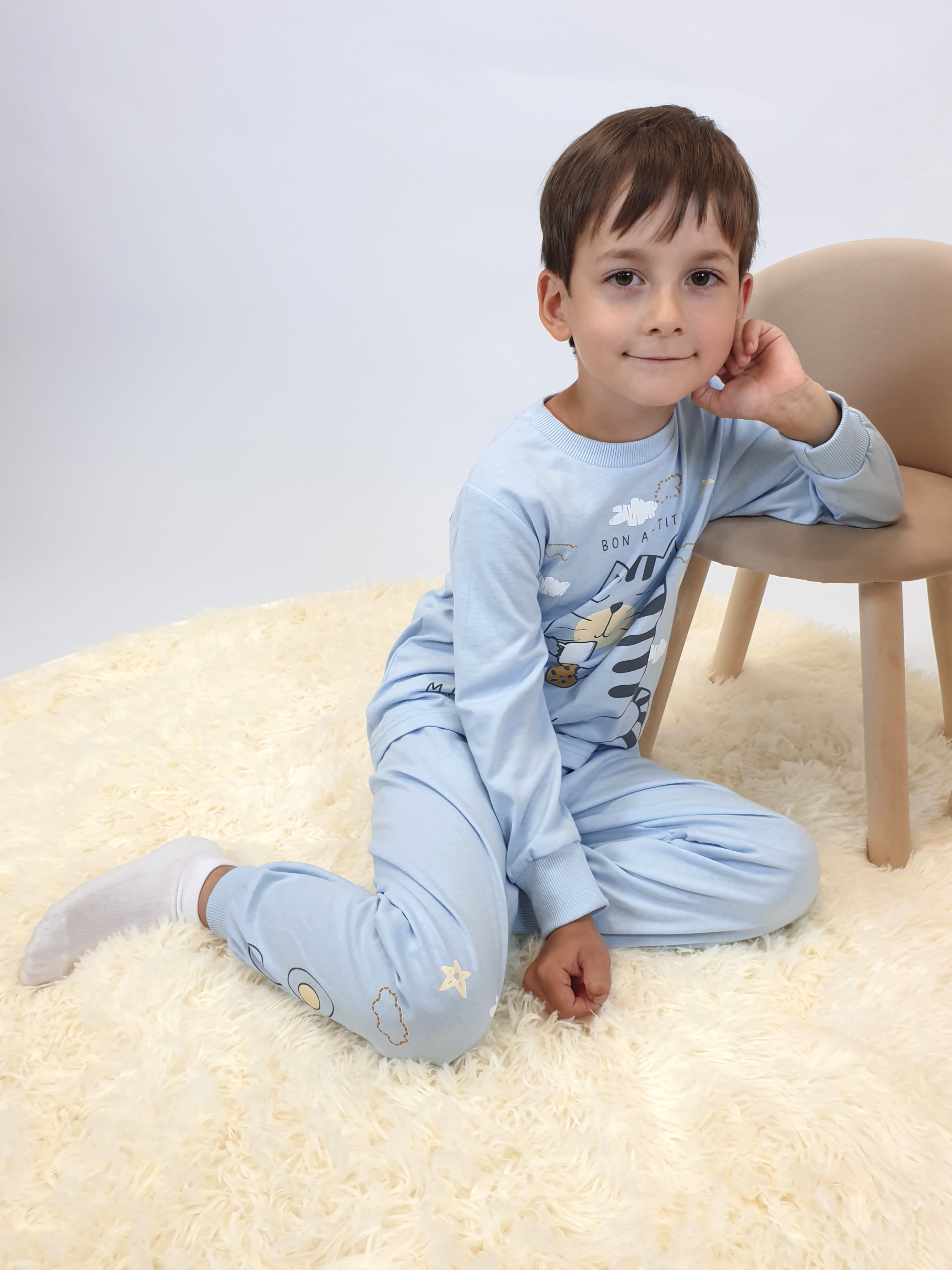 Пижама Luneva 8-67-2. - фото 6