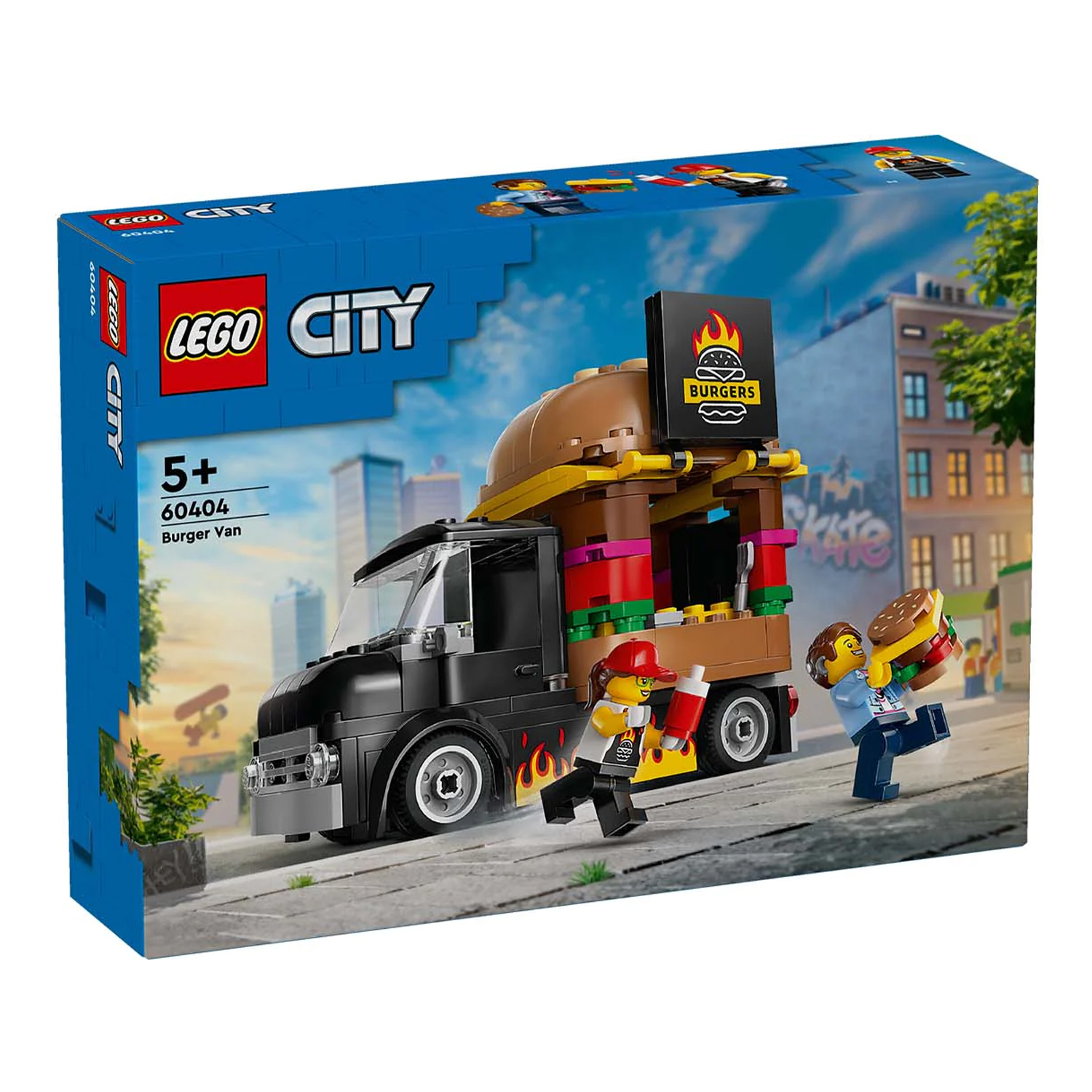 Конструктор LEGO City Фургон-гамбургер - фото 11
