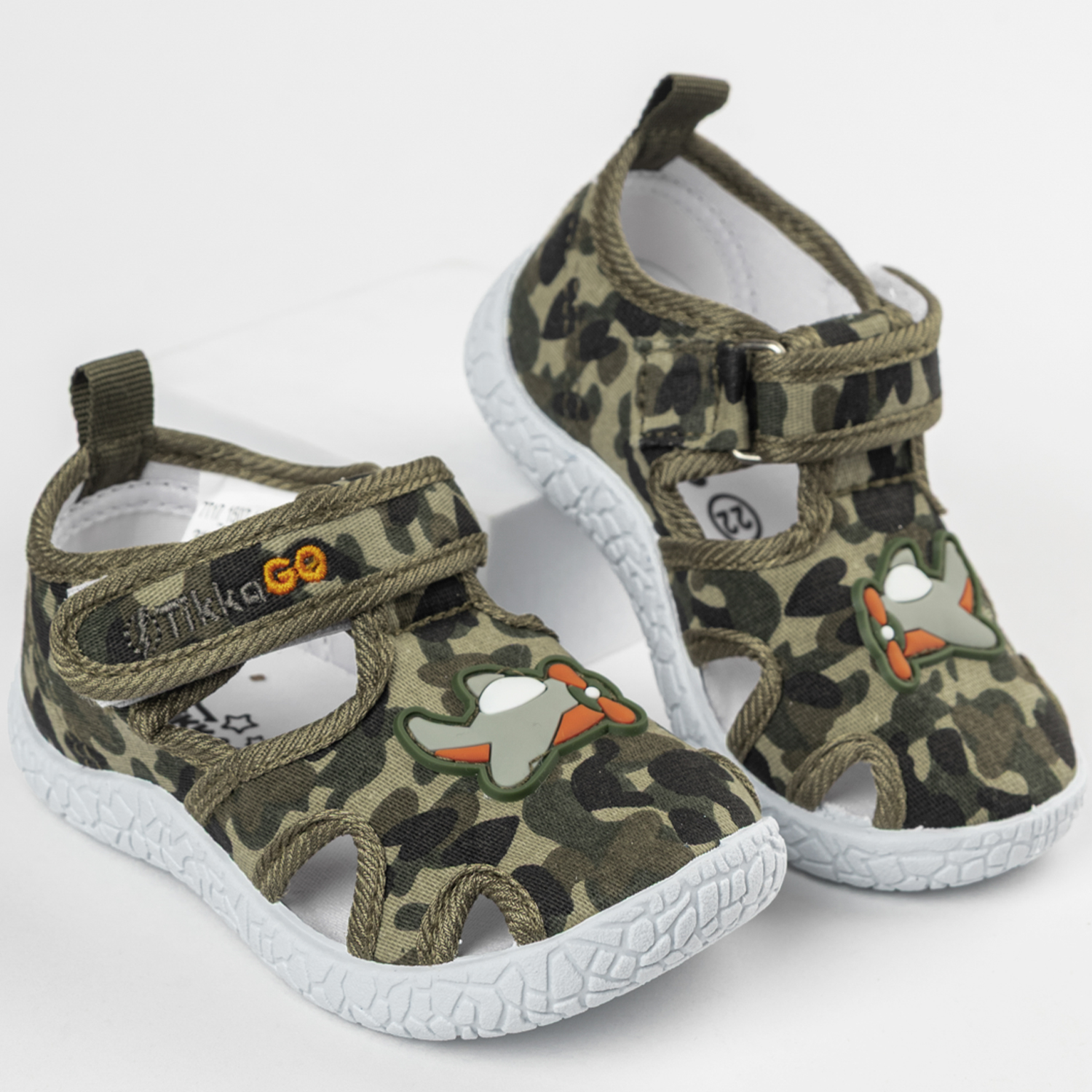 Сандалии TikkaGo 7T17_1507-1_khaki - фото 1